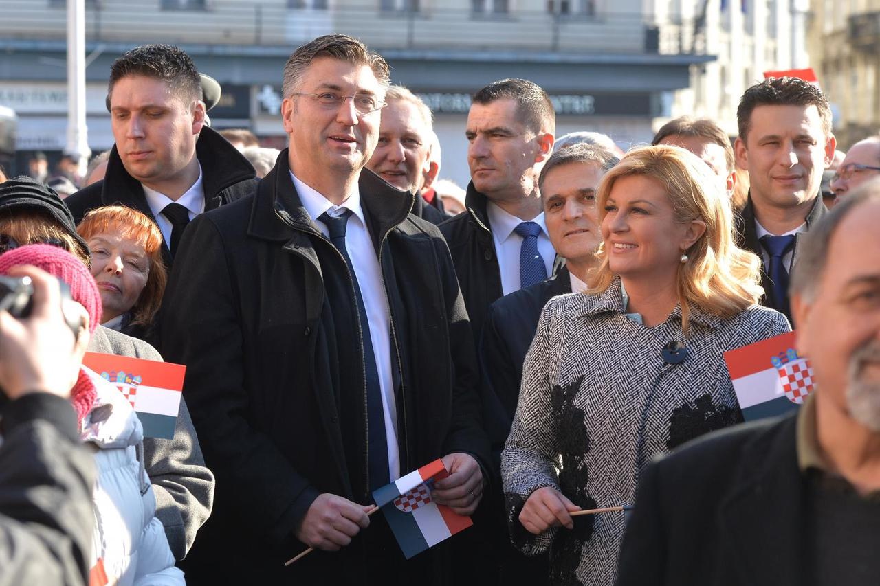 Kolinda Grabar-Kitarović, Andrej Plenković