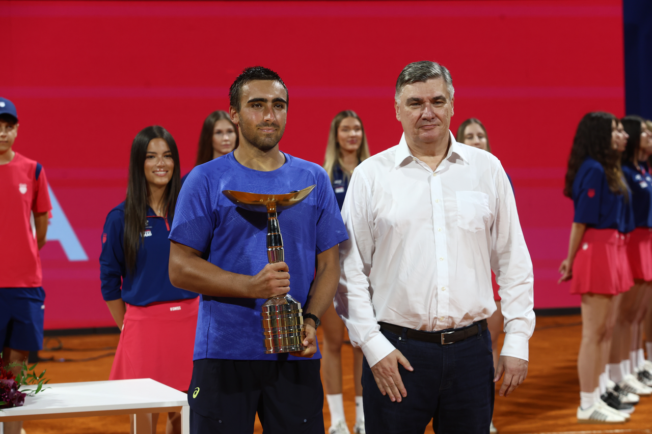 Umag: Dodjela nagrada nakon finala ATP turnira