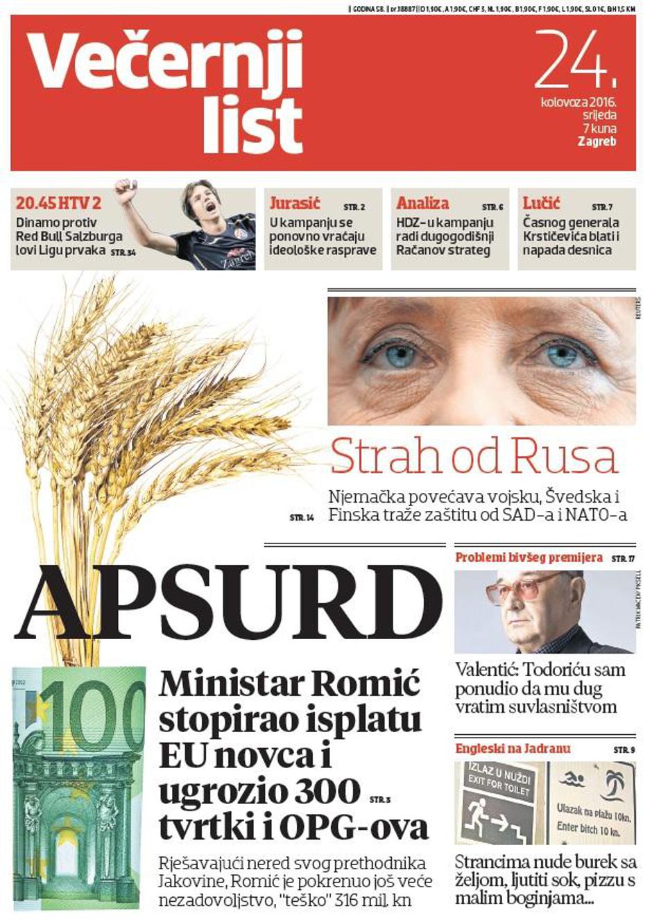 Naslovnica 24.8.