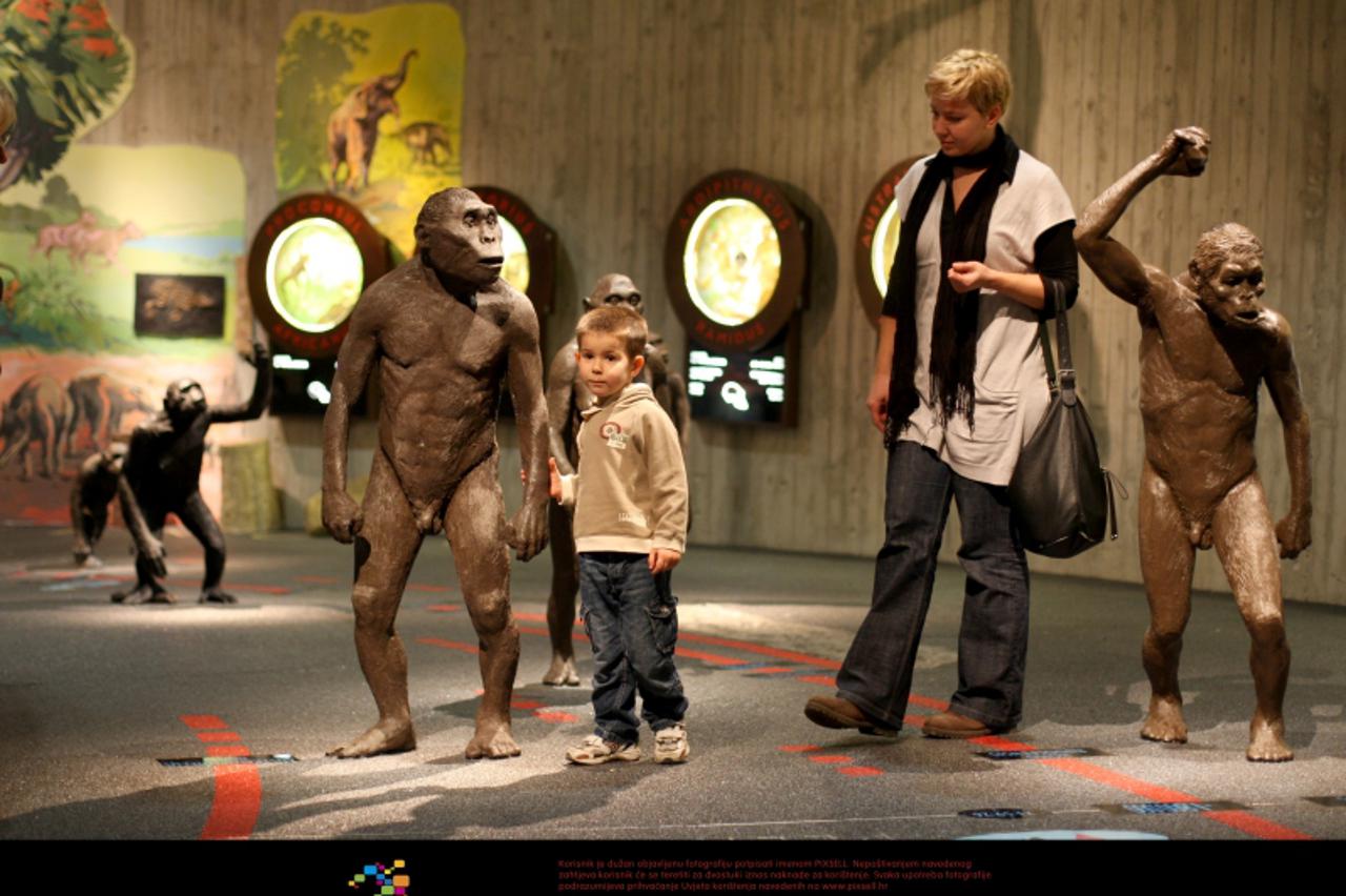 '23.02.2010., Krapina - Uredjenje i zavrsne pripreme za otvorenje Muzeja krapinskog neandertalca.  Photo: Boris Scitar/PIXSELL'