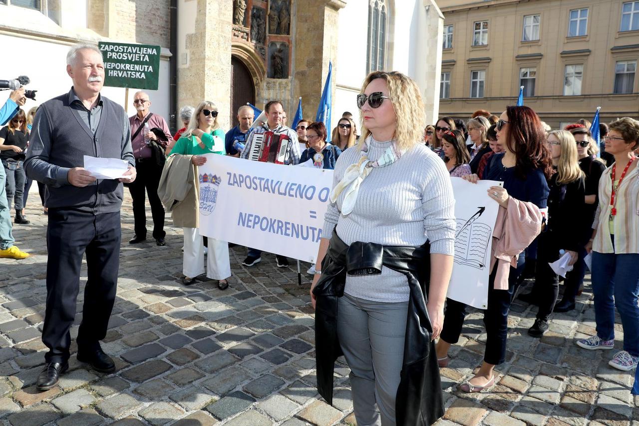 Prosvjed učitelja i profesora