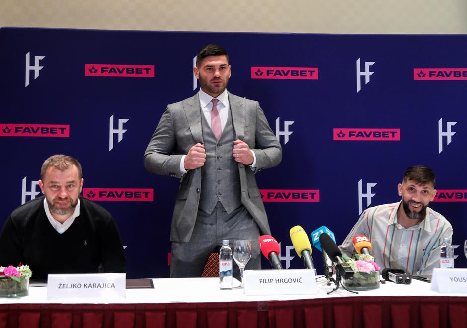 Zagreb: Filip Hrgović održao konferenciju za medije