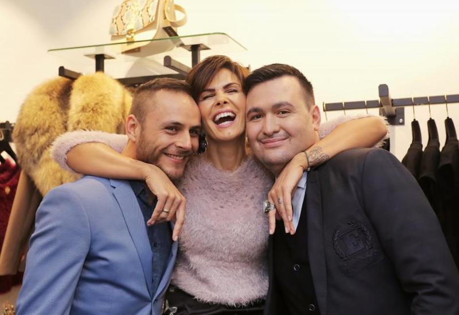 Frankfurt na Majni: Anica Kovač s kćeri Leticijom na otvorenju trgovine modnog dvojca ELFS