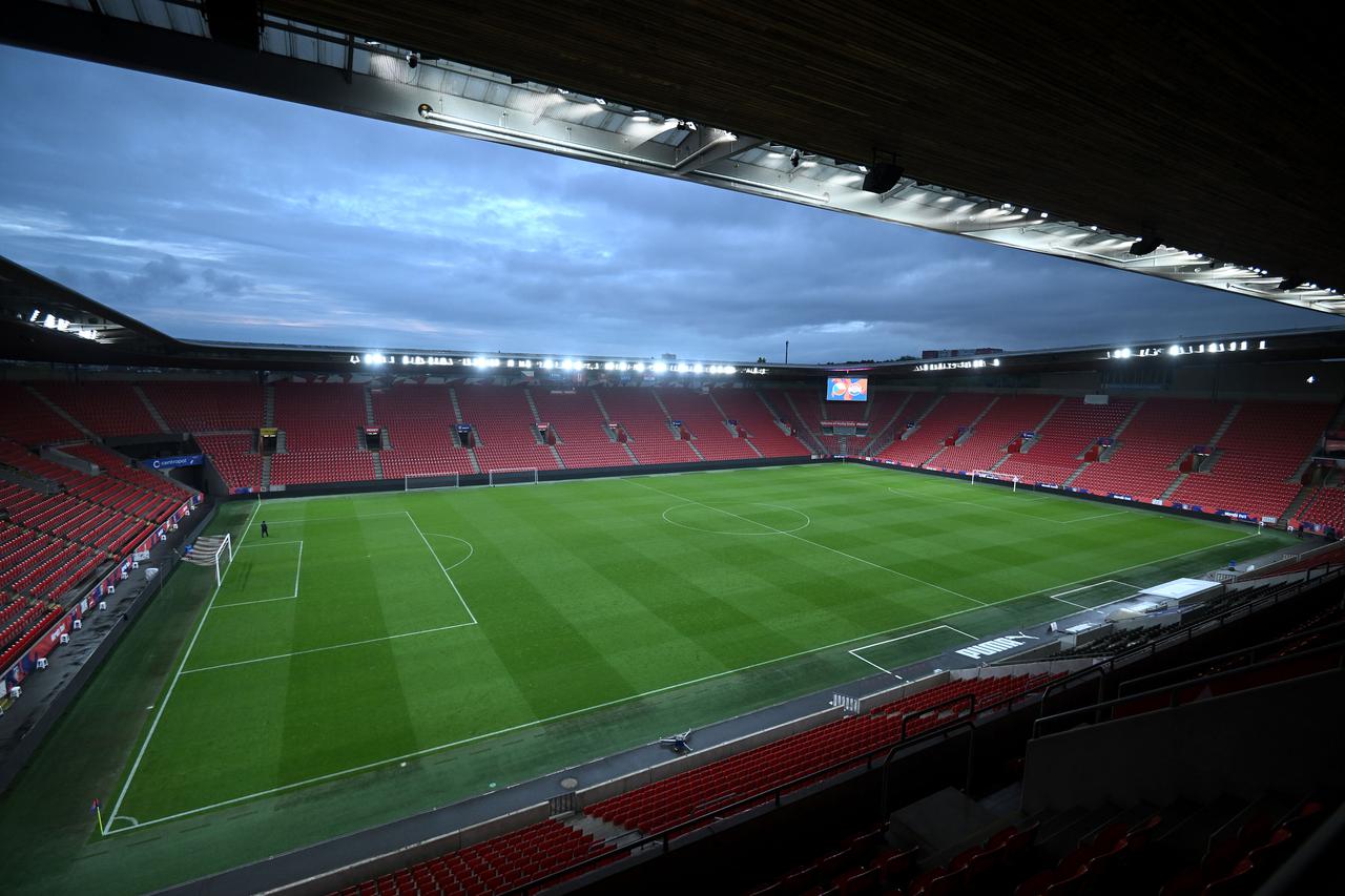 Prag: Stadion Fortuna Arena na kojemu će sutra igrati Hrvatska