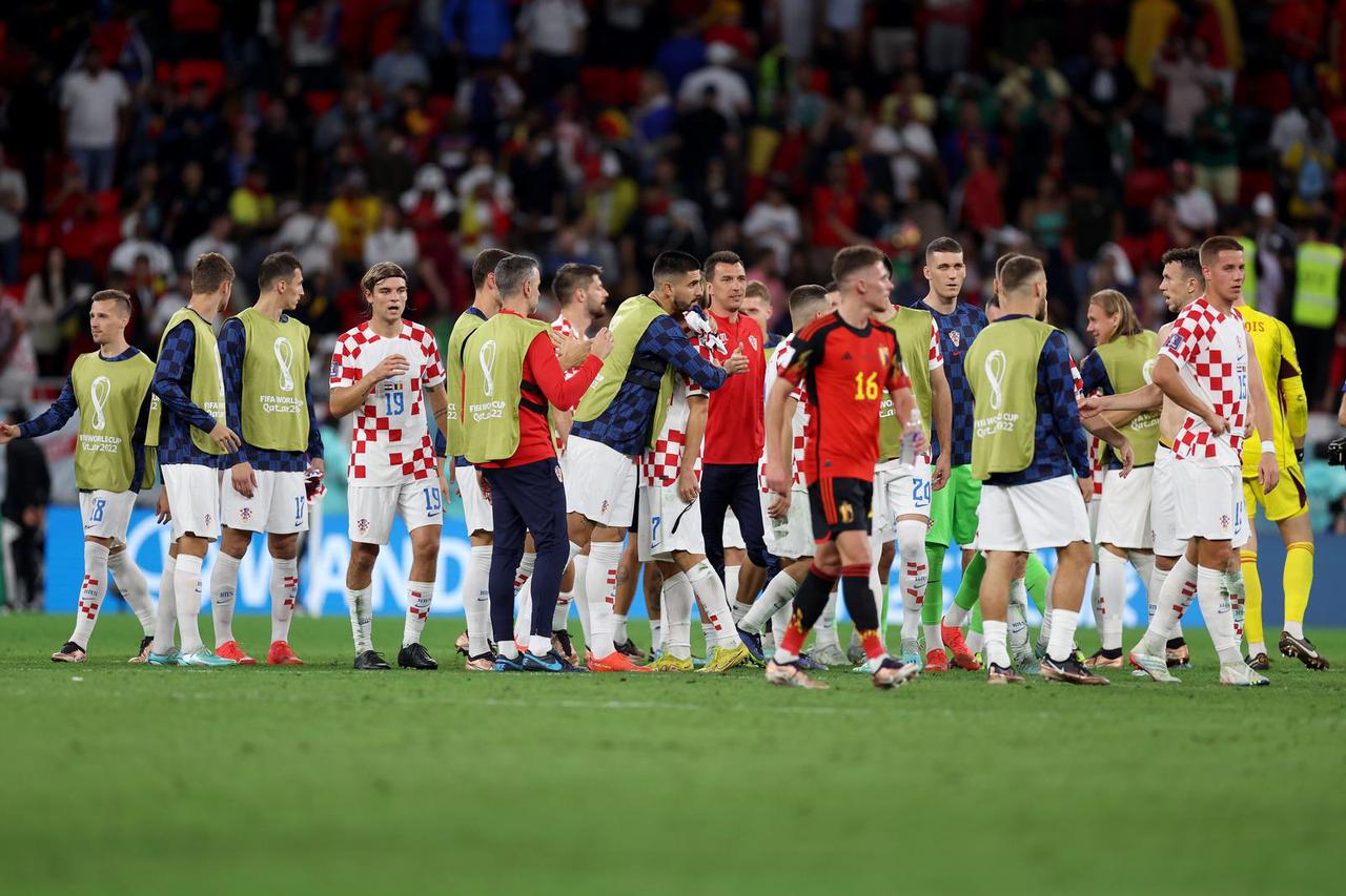 KATAR 2022 - Slavlje reprezentativaca nakon osiguranog ulaska u osminu finala SP