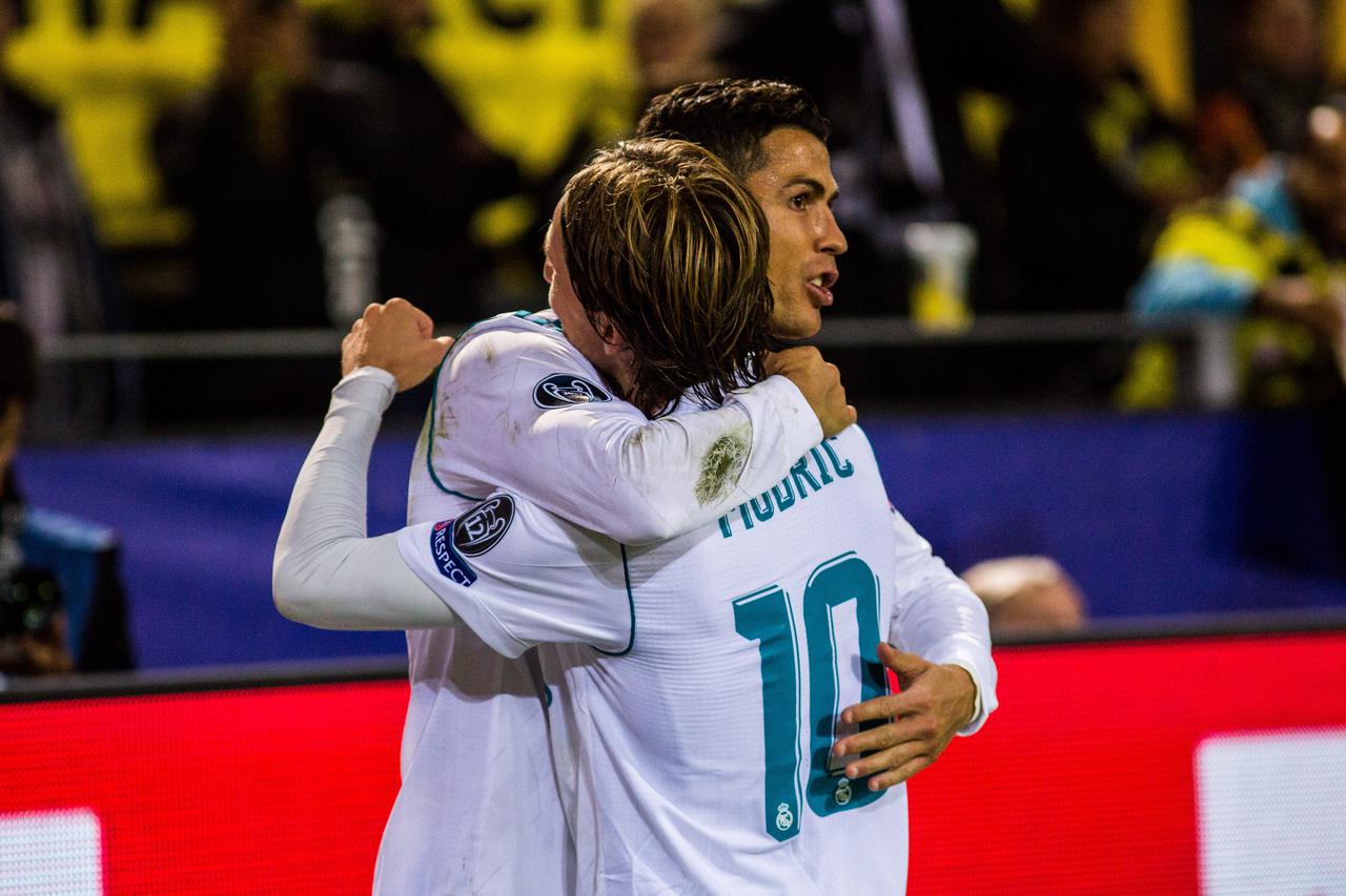 Cristiano Ronaldo i Luka Modrić