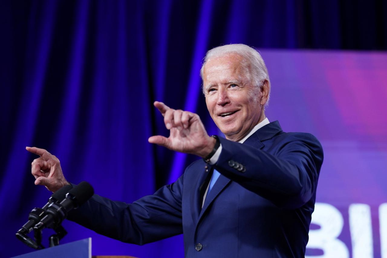 Democratic presidential nominee Biden discusses plan to safely reopen schools amid coronavirus pandemic in Wilmington, Delaware