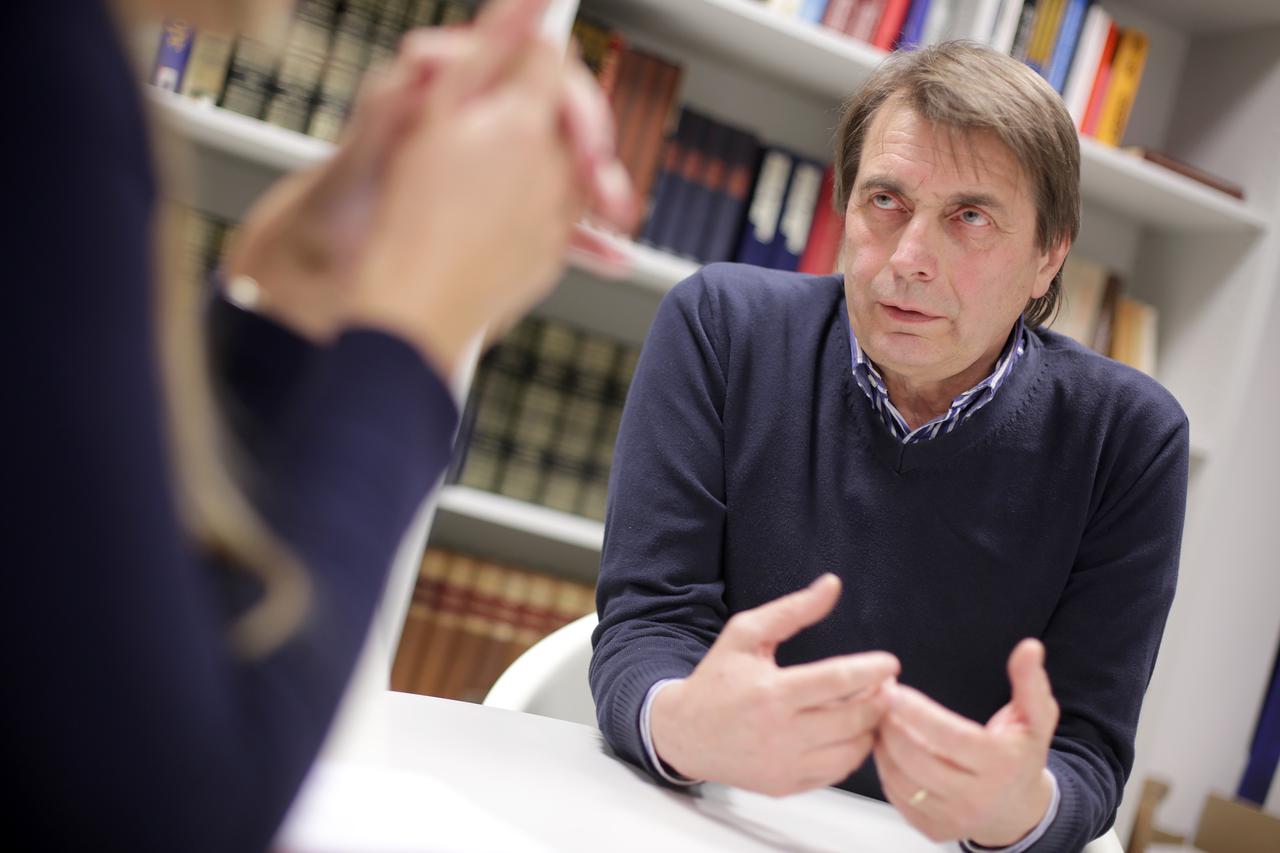 05.11.2015., Zagreb - Josip Talanga, voditelj Hrvatskih studija.  Photo: Grgur Zucko/PIXSELL