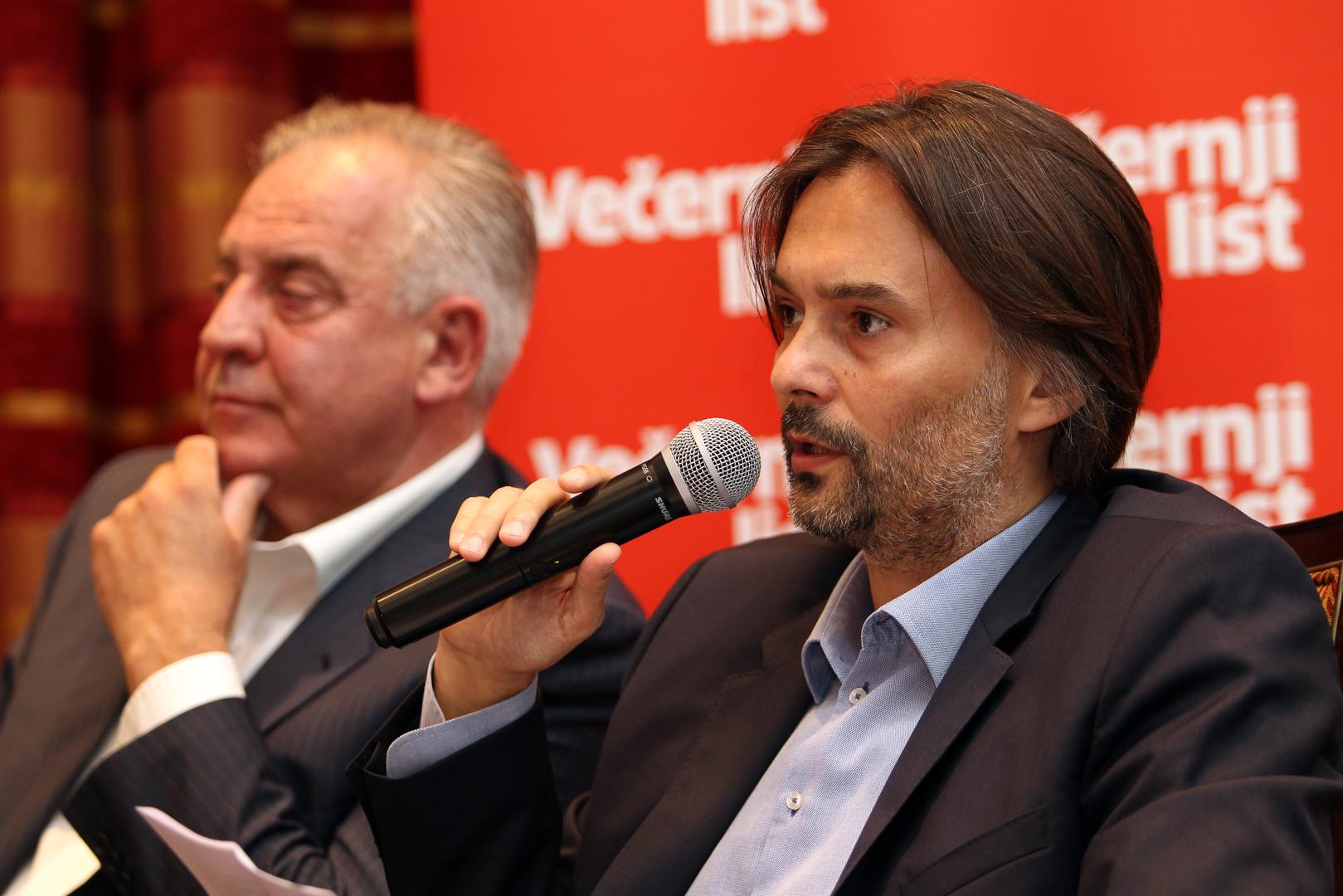 Ivo Sanader i glavni urednik Večernjeg lista Dražen Klarić