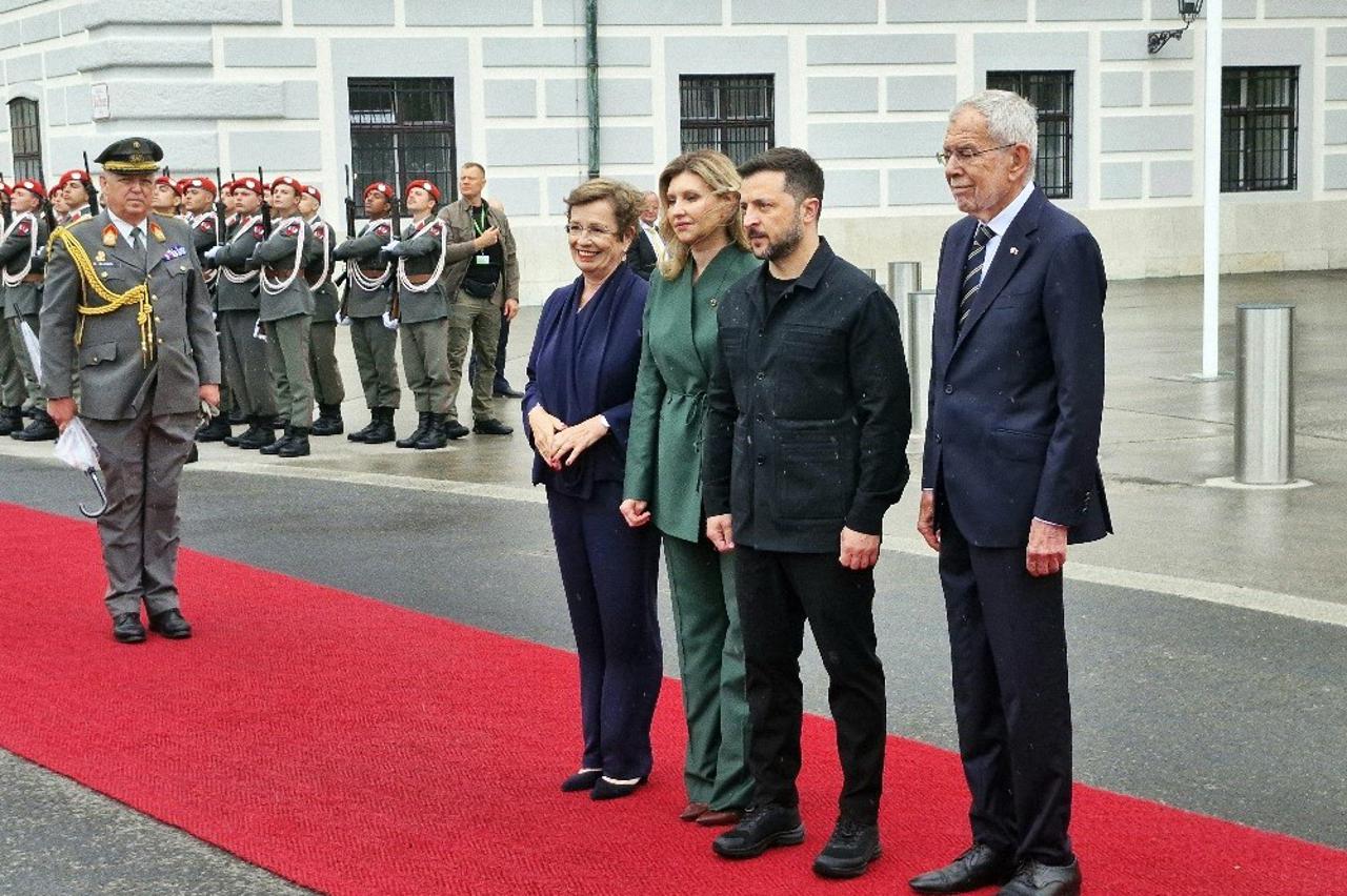 Zelenski u prvoj posjeti Austriji