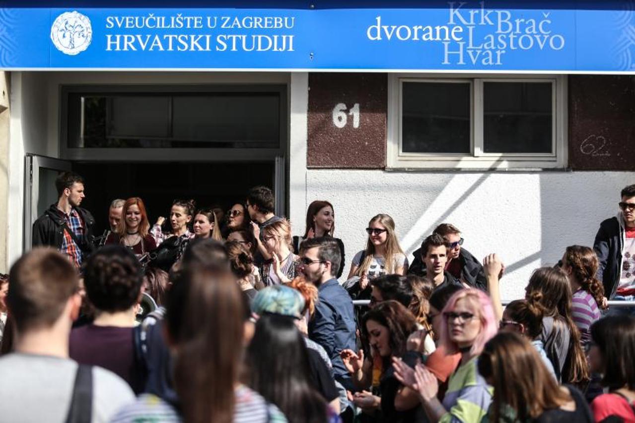 hrvatski studiji štrajk