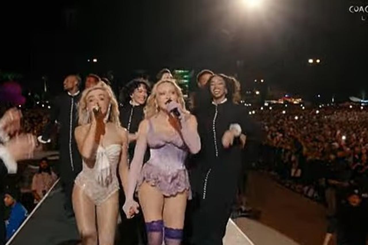 Madonna i Sabrina na Coachelli