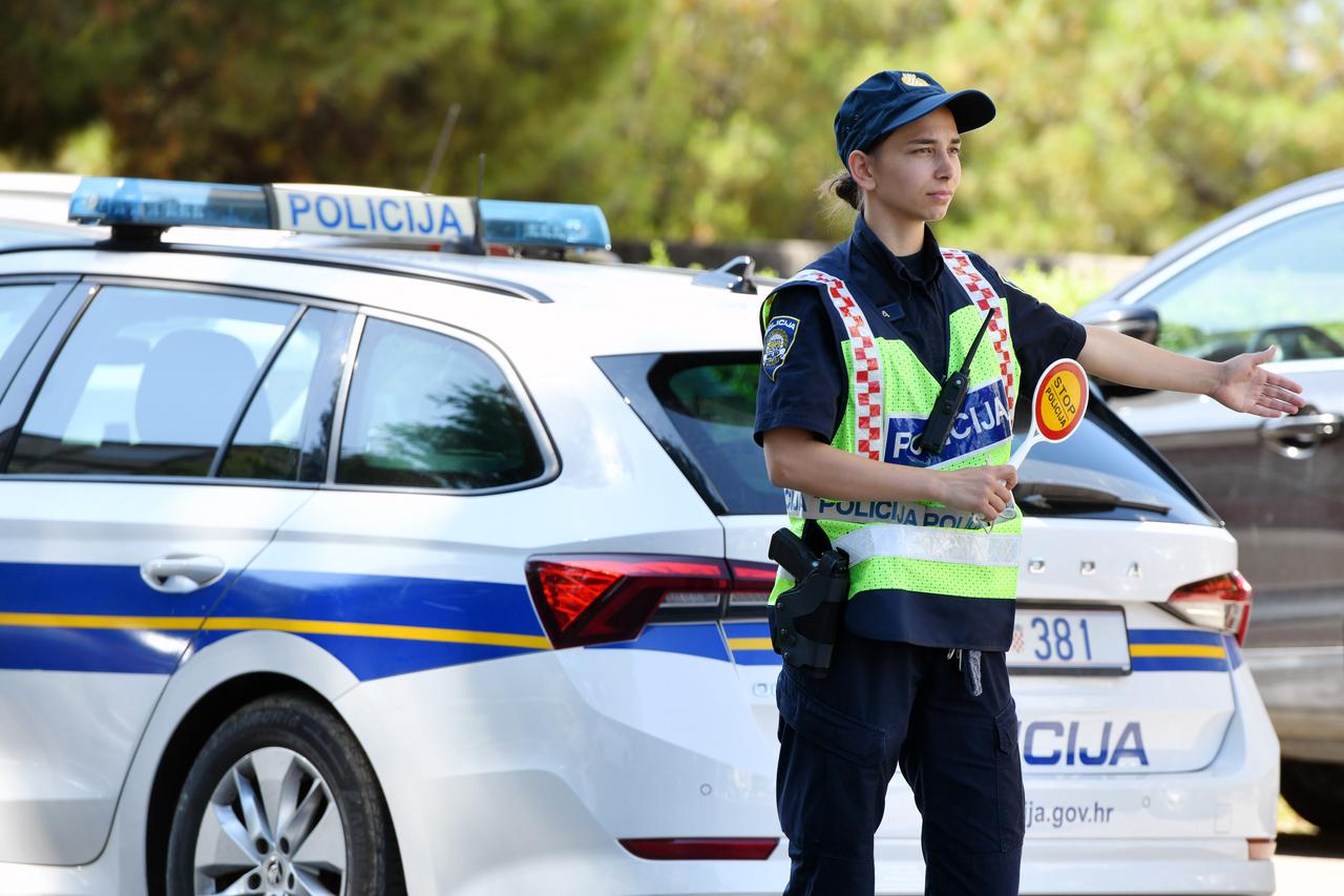 Šibenik: Kontrole prometne policije na gradskim ulicama
