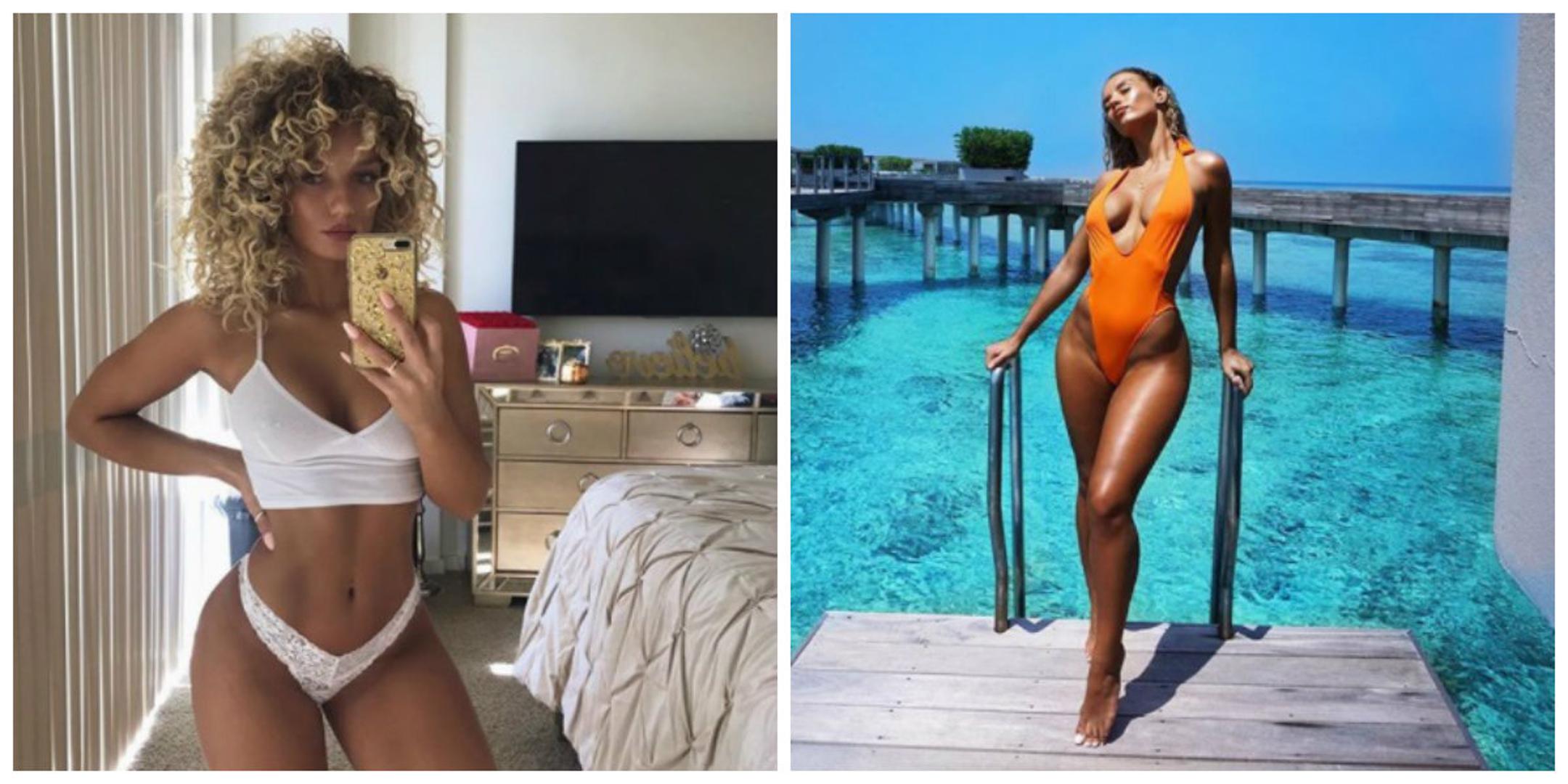 Jena Frumes, djevojka igrača Manchester Uniteda Jessea Lingrada, na društvenim mrežama se pohvalila da je svukla dres gledajući utakmicu protiv Newcastlea.