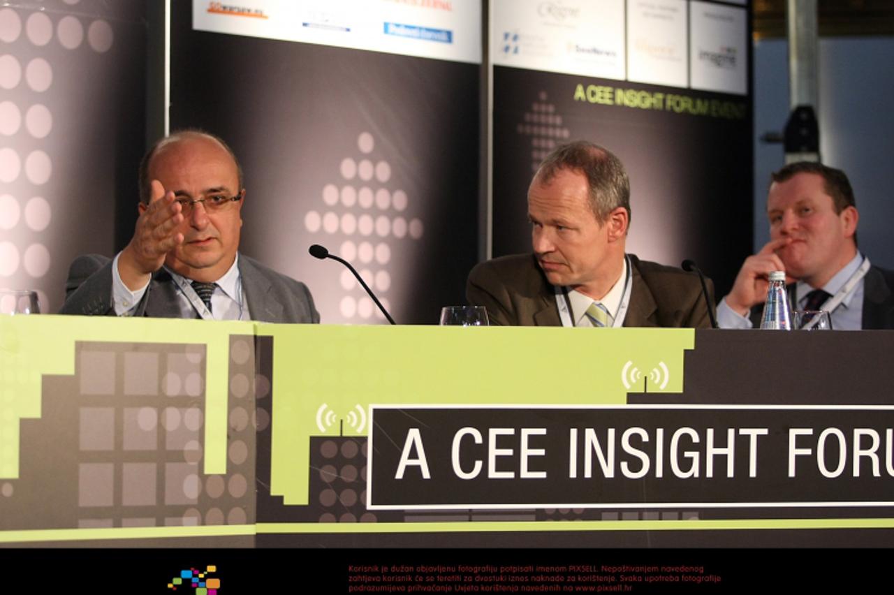 \'04.11.2010., Zagreb - Poslovna konferencija o razvoju ulaganja u nekretnine u Jugoistocnoj Europi. Panel diskusija - Borislav Skegro(Questus), Photo: Jurica Galoic/PIXSELL\'