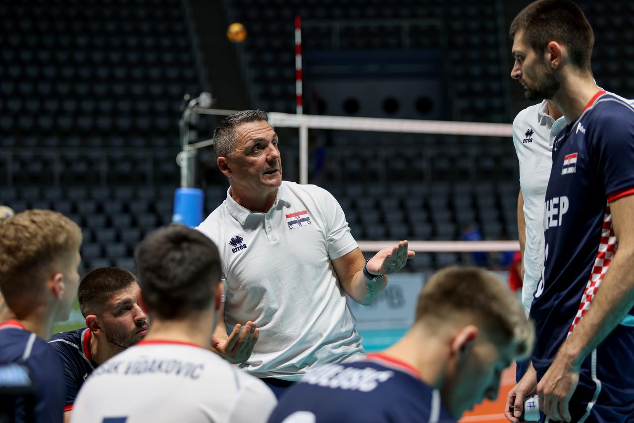 Zadar: Zlatna europska liga za muške - Rumunjska - Hrvatska