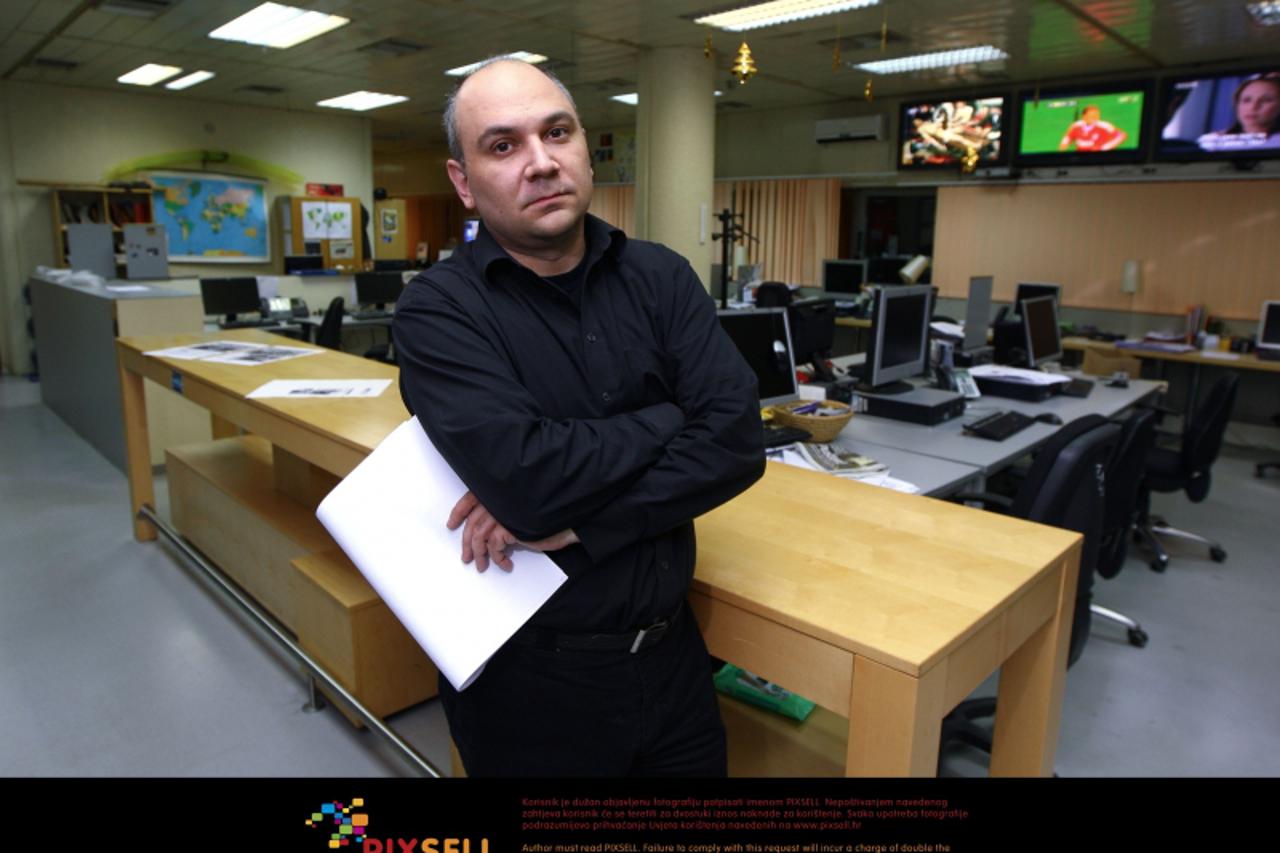 \'08.04.2010.,Zagreb - Marko Rakar bloger optuzen da je na internetu objavio Registar hrvatskih branitelja . Photo: Davor Puklavec/PIXSELL\'