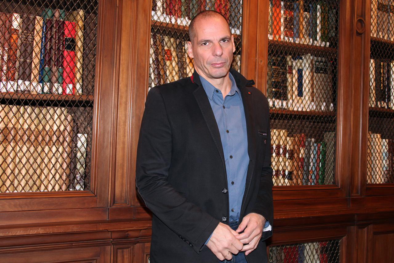 Rome, of Yanis Varoufakis Press Conference to present the motion Assembly DIEM25 Pictured: Yanis Varoufakis/IPA/PIXSELLPhoto: IPA/PIXSELL