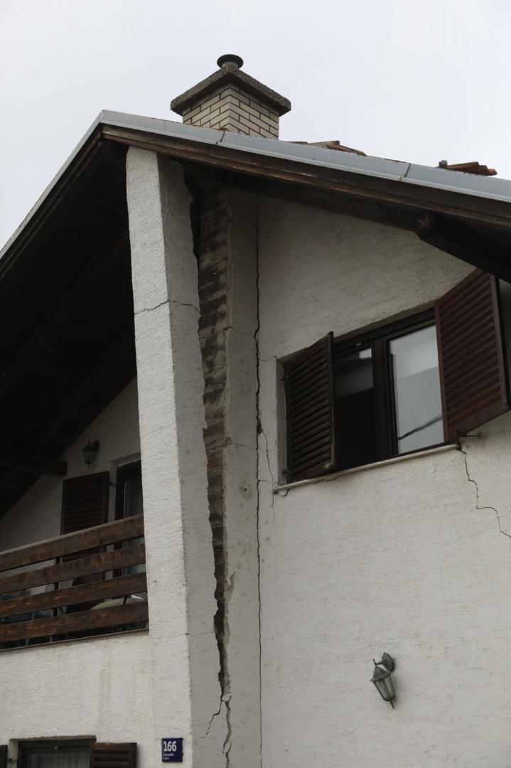 23.03.2020.Zagreb- Potres je najvise ostetio kuce u Markusevcu i okolici. 
Photo: Boris Scitar/Vecernji list/PIXSELL