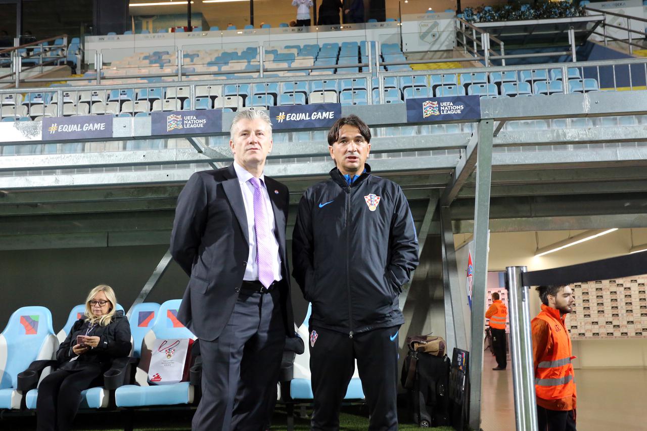 Davor Šuker i Zlatko Dalić