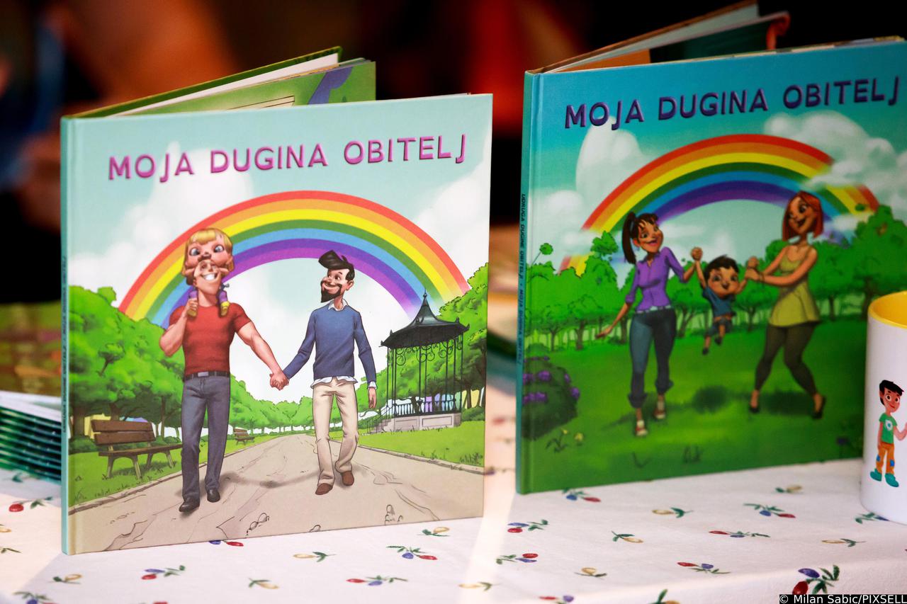 Split: Promocija slikovnice Moja dugina obitelj