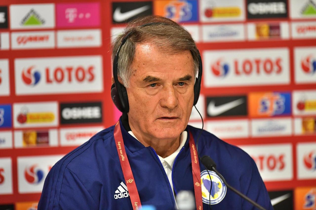 Trener piłkarskiej reprezentacji Bosni i Hercegowiny Dusan Bajevic