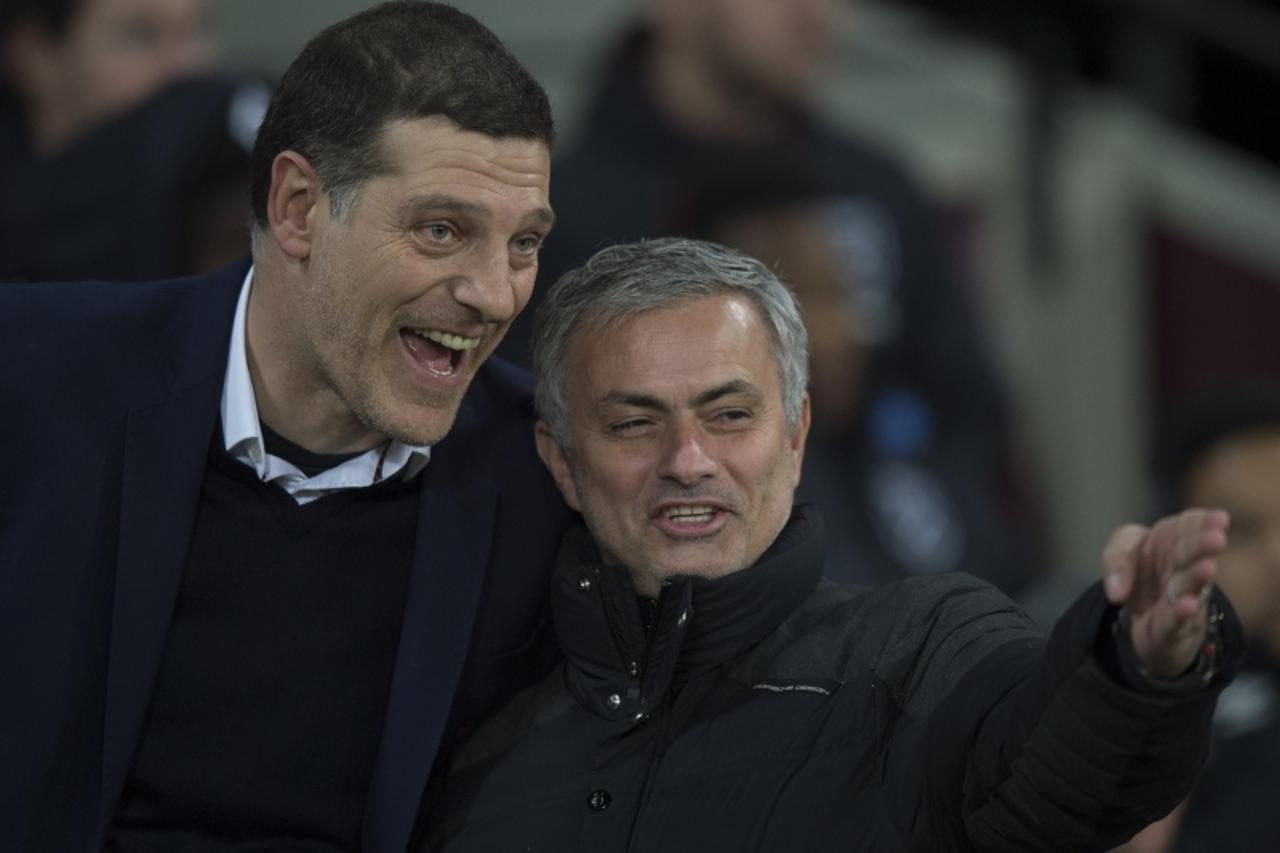 Slaven Bilić i Jose Mourinho