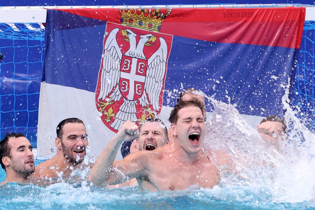(TOKYO2020)JAPAN-TOKYO-OLY-WATER POLO-MEN-FINAL