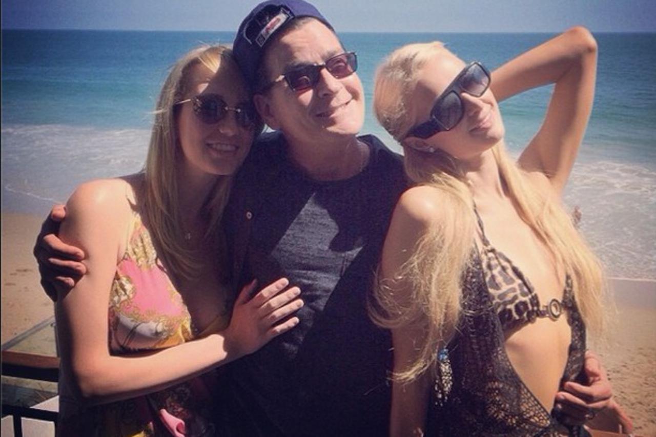 Charlie Sheen i Paris Hilton