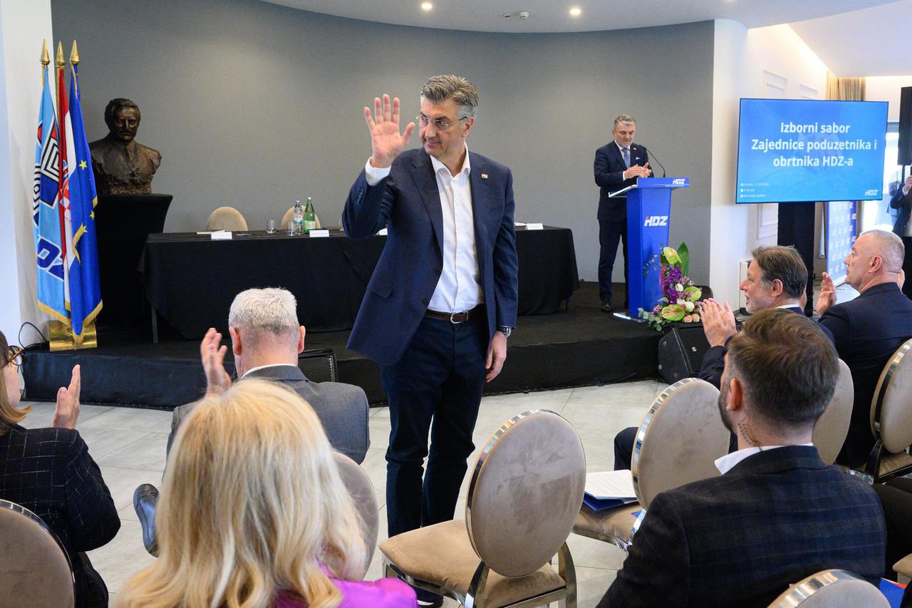 Zagreb: Održan je izborni sabor Zajednice poduzetnika i obrtnika HDZ-a