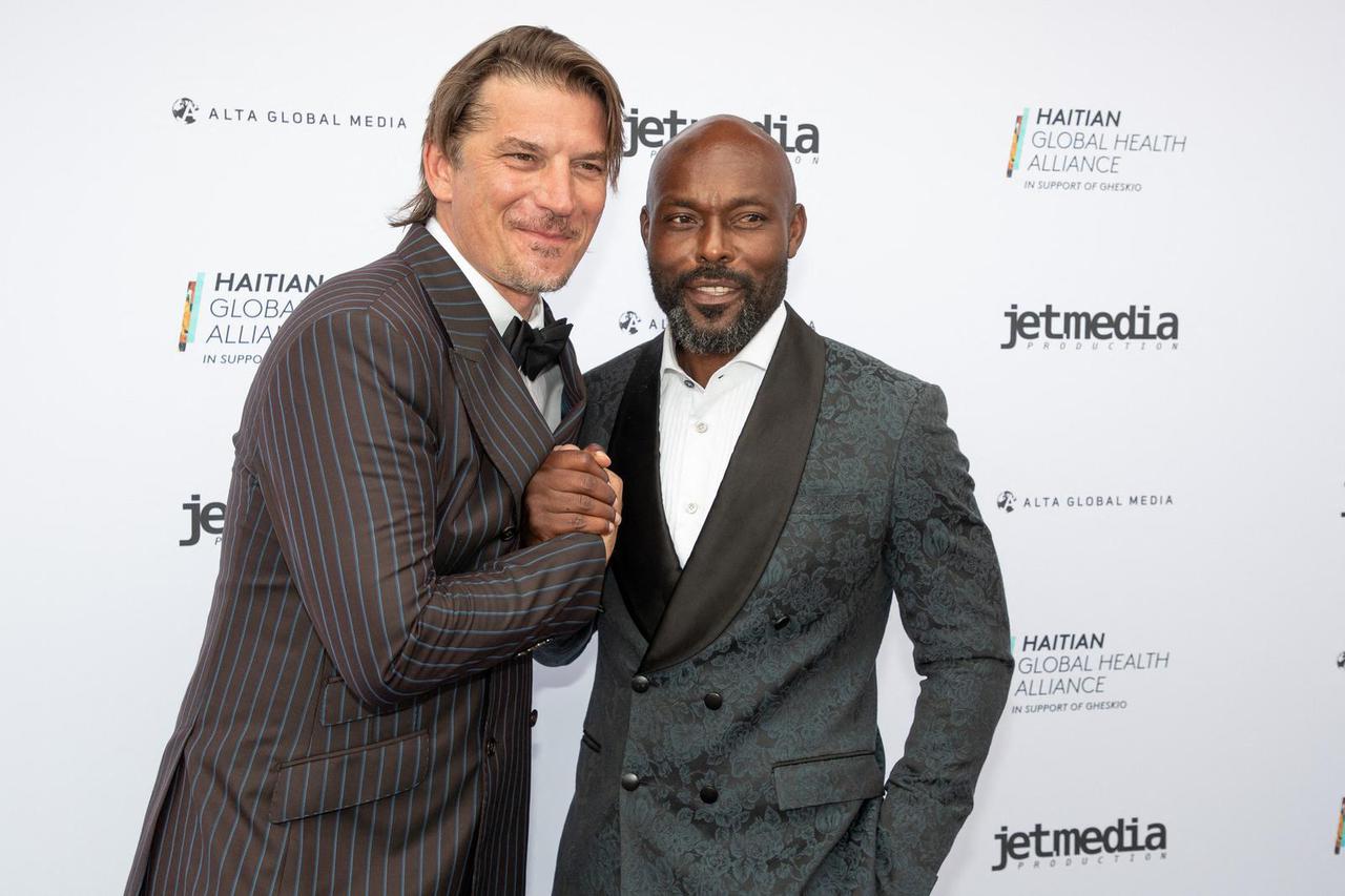 Deuxième collecte de fonds annuelle Gheskio Cannes sur la plage du Carlton lors du 75ème Festival International du Film de Cannes