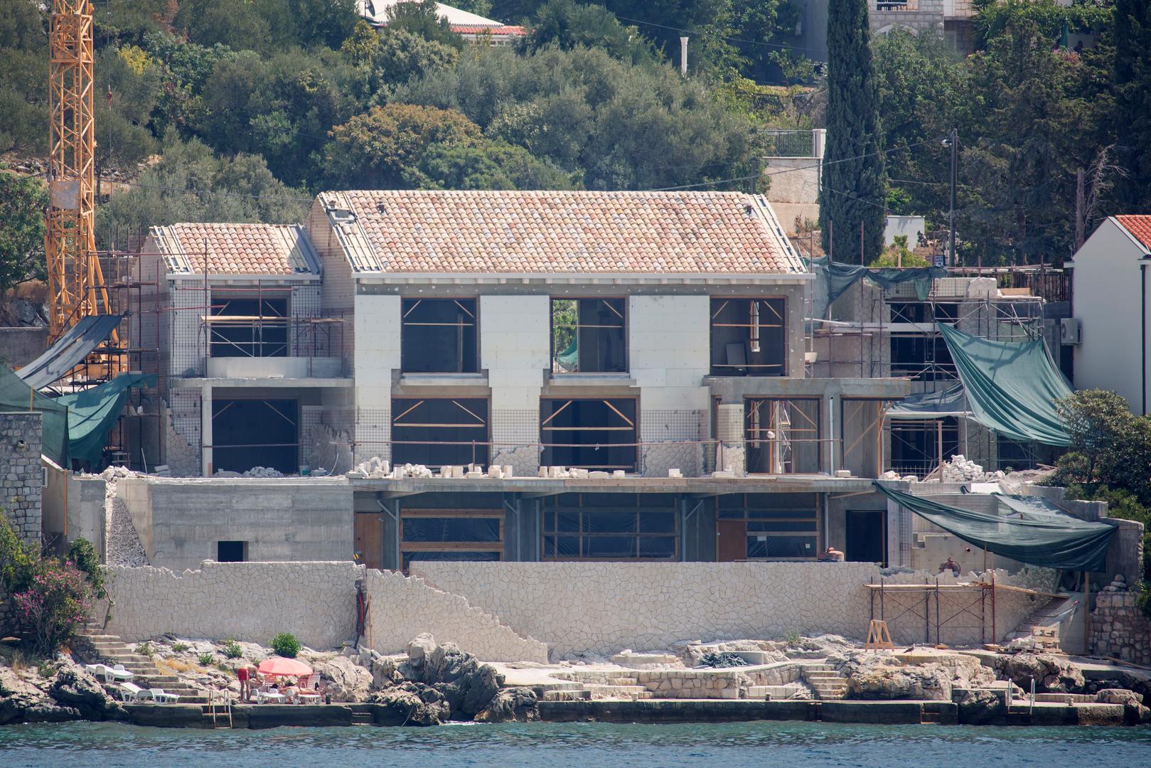U Zatonu kod Dubrovnika gradi se kuća Slavice Ecclestone.