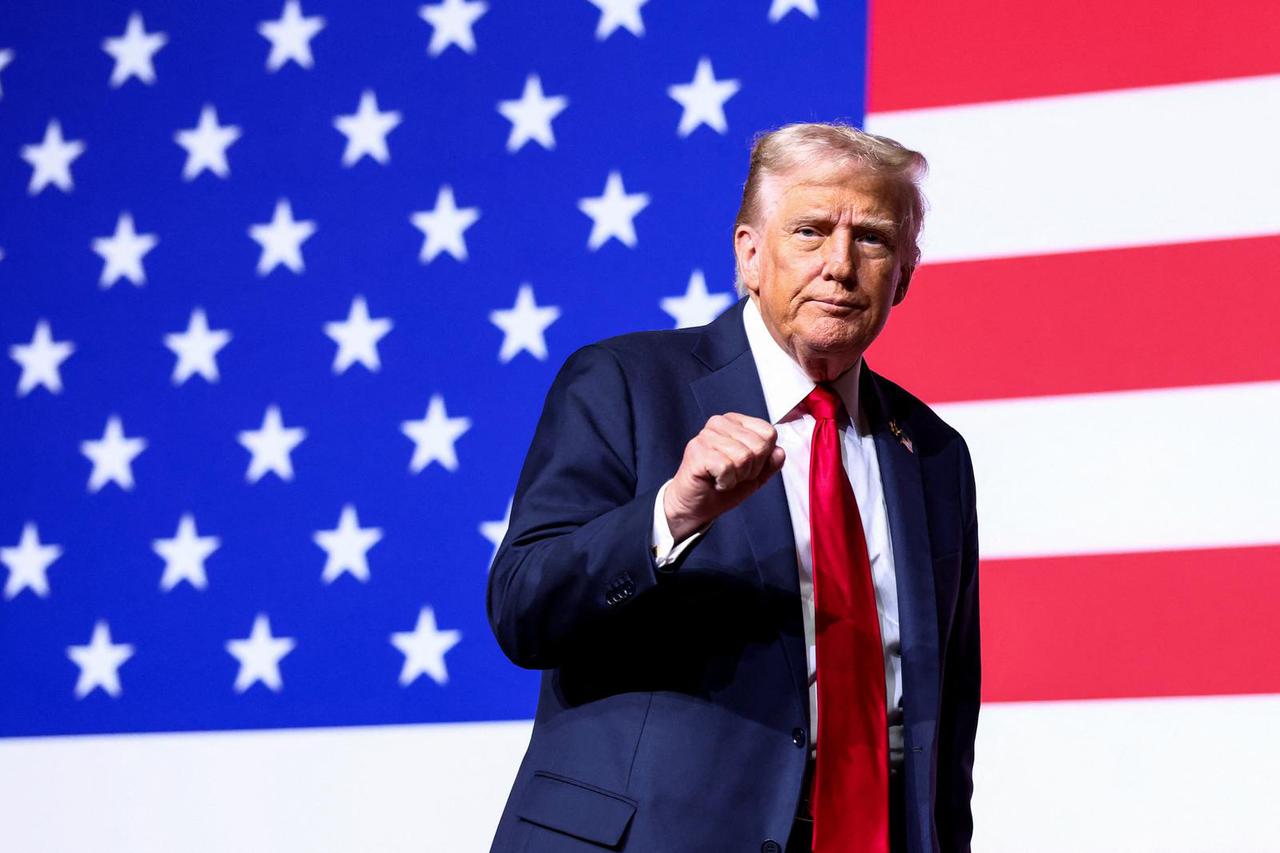 U.S. President Trump presides over a senior military leaders' meeting convened by Defense Secretary Hegseth, in Quantico