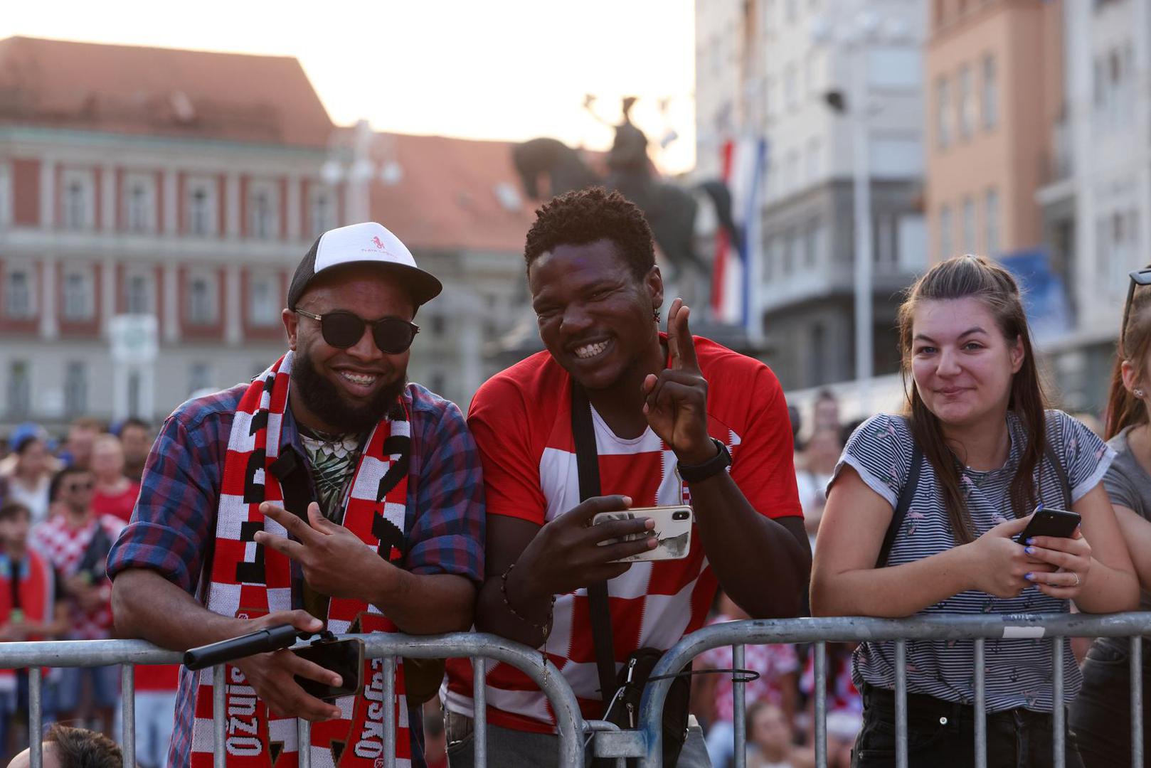 U Zagrebu na Trgu bana Josipa Jelačića