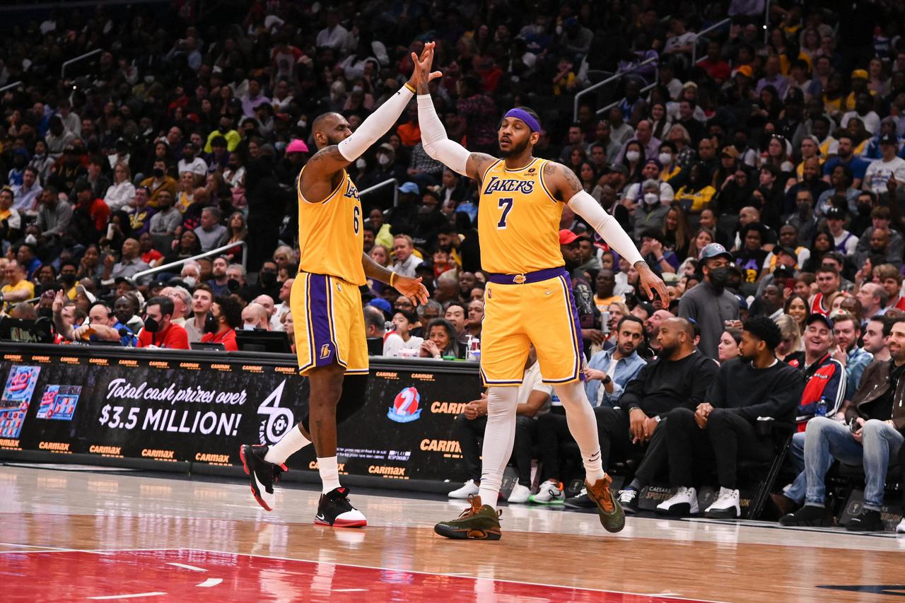 NBA: Los Angeles Lakers at Washington Wizards