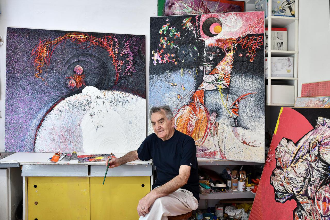 Zagreb: Slikar Adolf Polunić