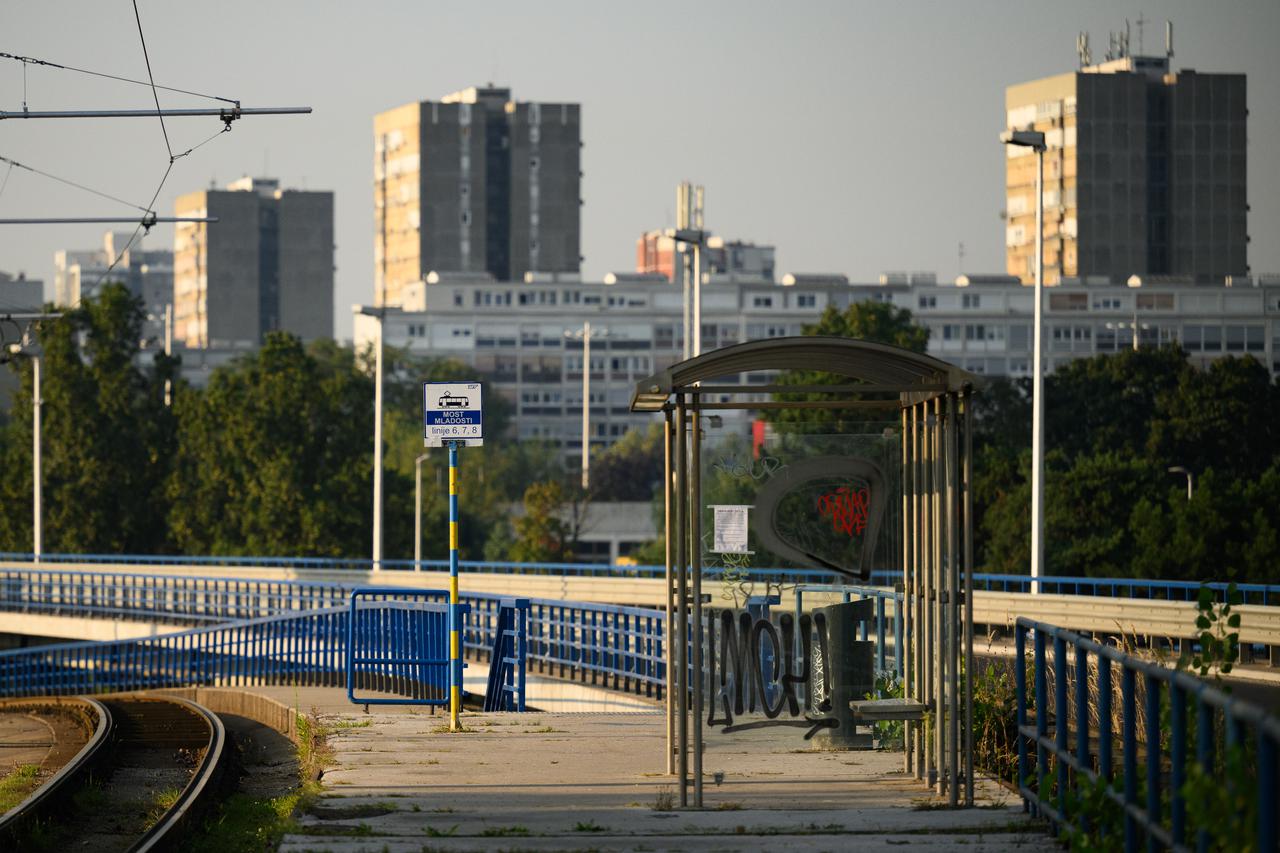 Mirno jutro u Novom Zagrebu