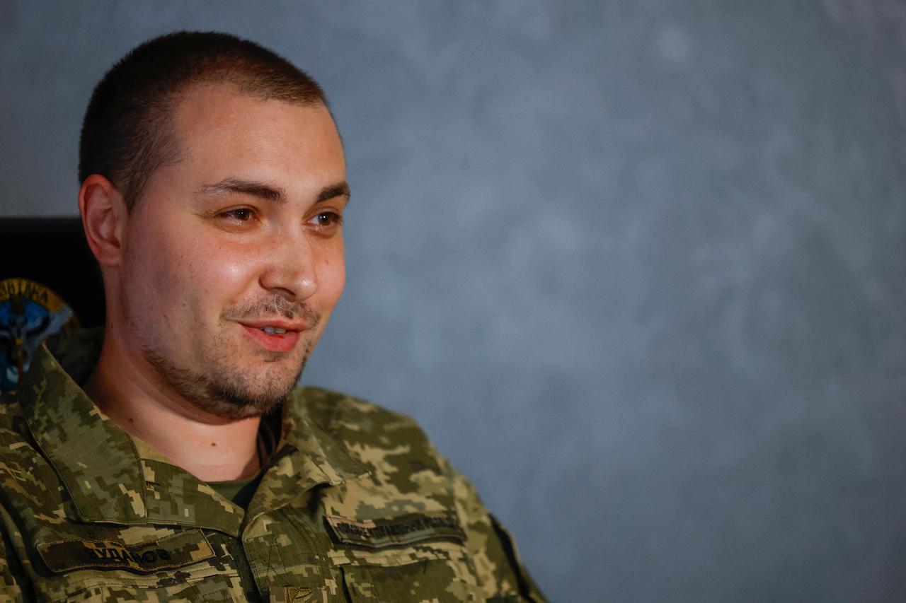 Ukraine's Military Intelligence chief Budanov attends an interview with Reuters in Kyiv