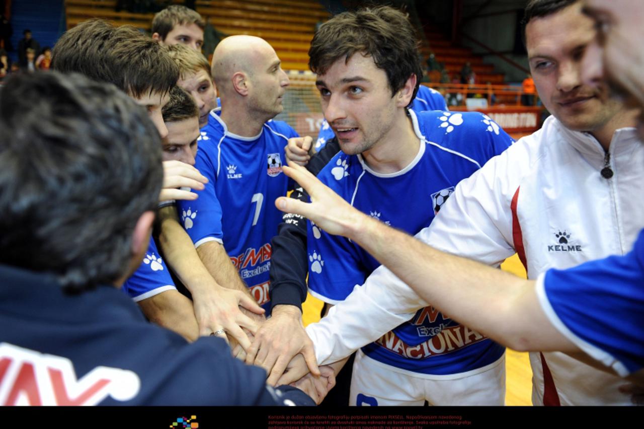 '28.12.2008.,Zagreb - Dom Sportova, 38. malonogometni turnir Kutija Sibica,  finale Nacional - CB Keglic-Domena Centrum 3-1(0-0), Morina Korab,  Photo: Goran Stanzl/Vecernji list'