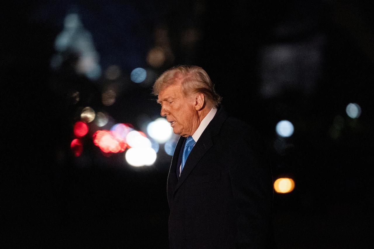 U.S. President Donald Trump returns to the White House