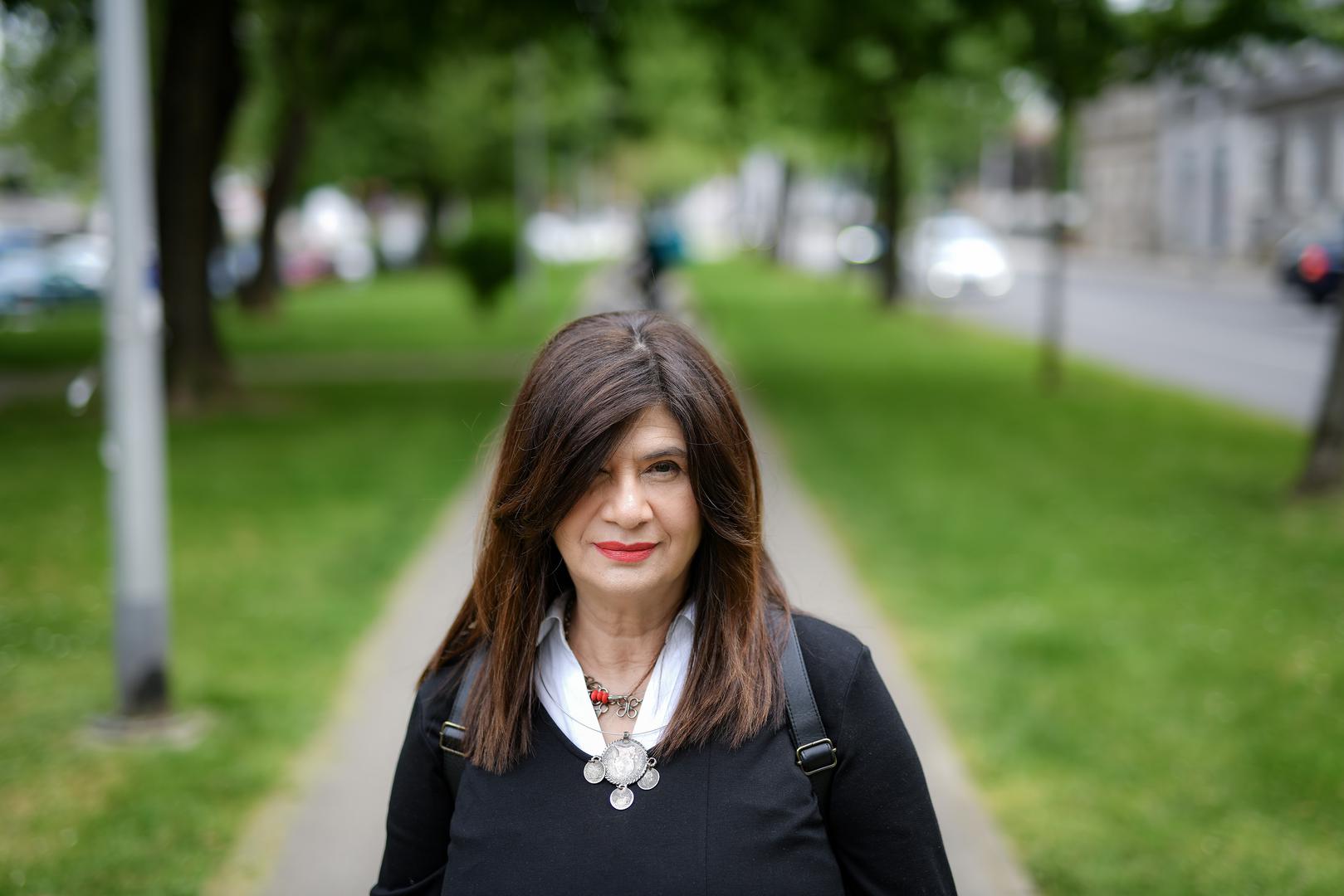 10.05.2023.., Zagreb - Julijana Matanovic, knjizevnica.  Photo: Josip Regovic/PIXSELL