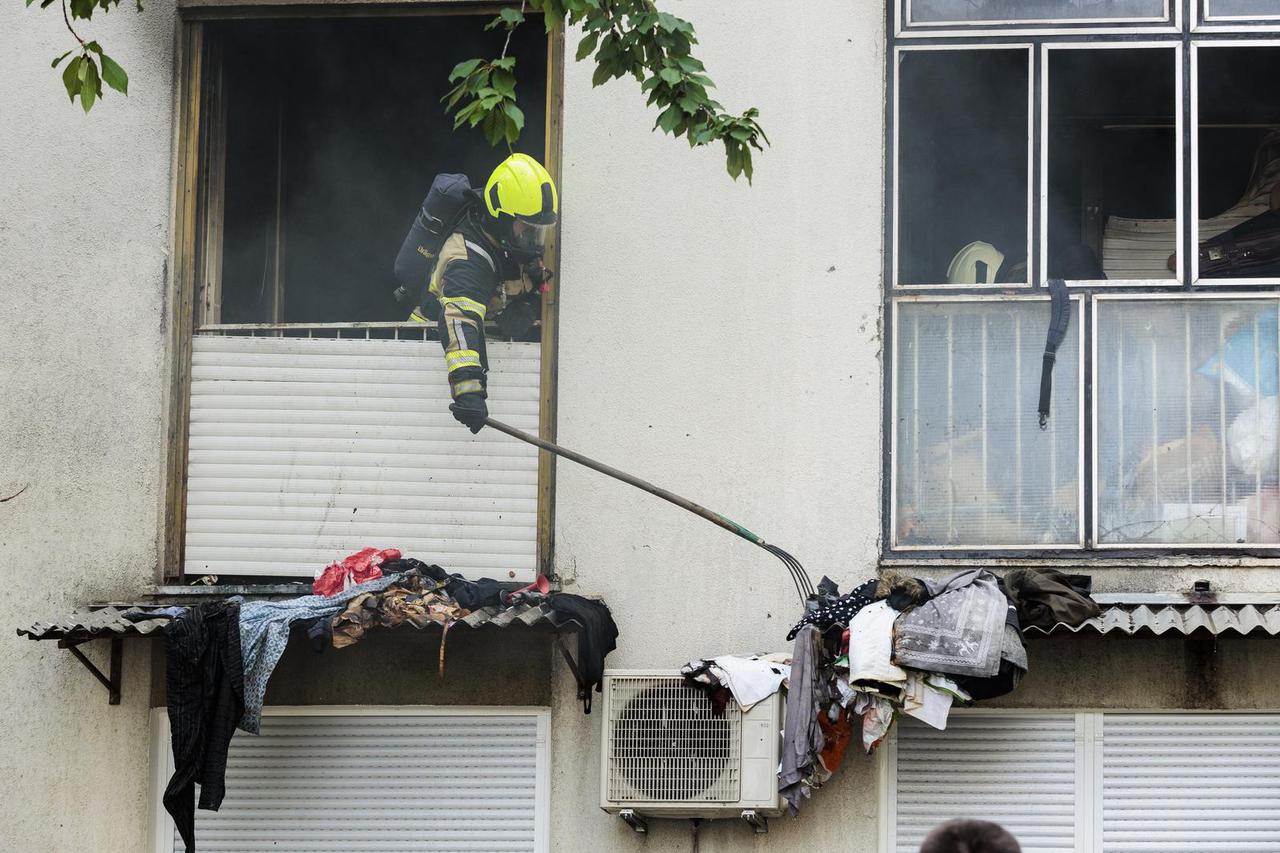 Split: U požaru stana preminula je žena
