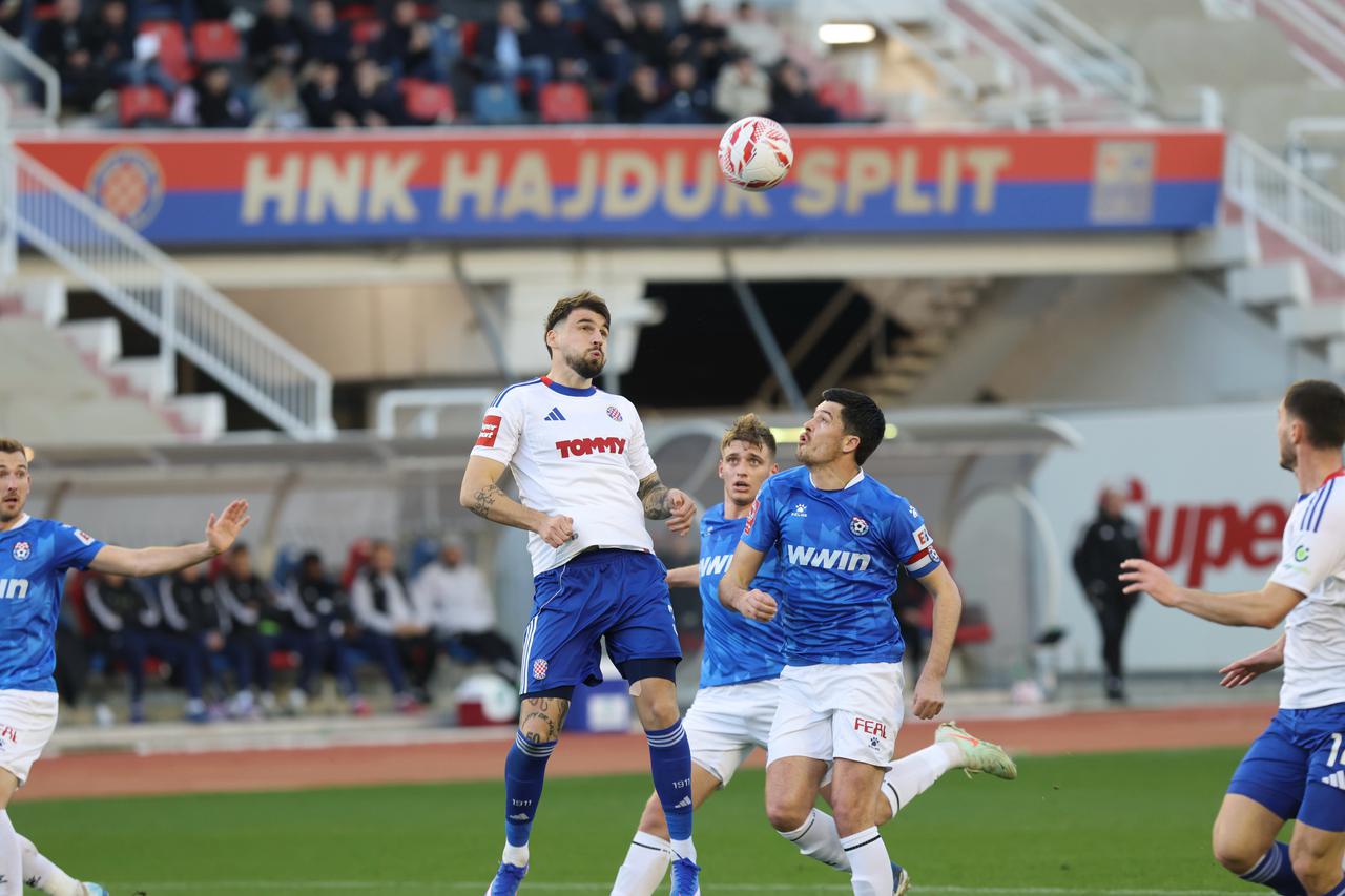 Split: Utakmica Hajduk i Široki Brijeg na Poljudu.