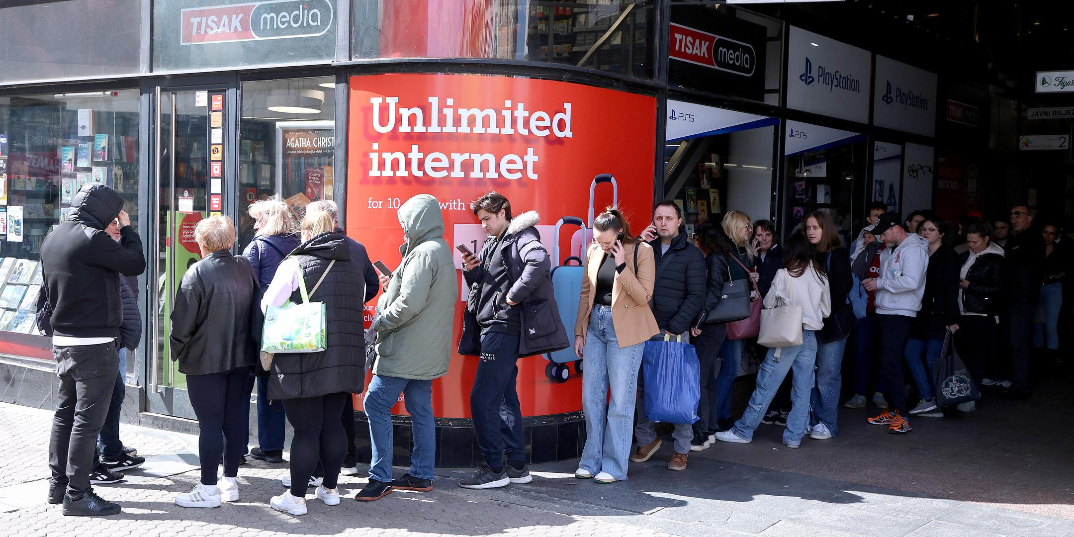 Ovako je to izgledalo u centru glavnog grada