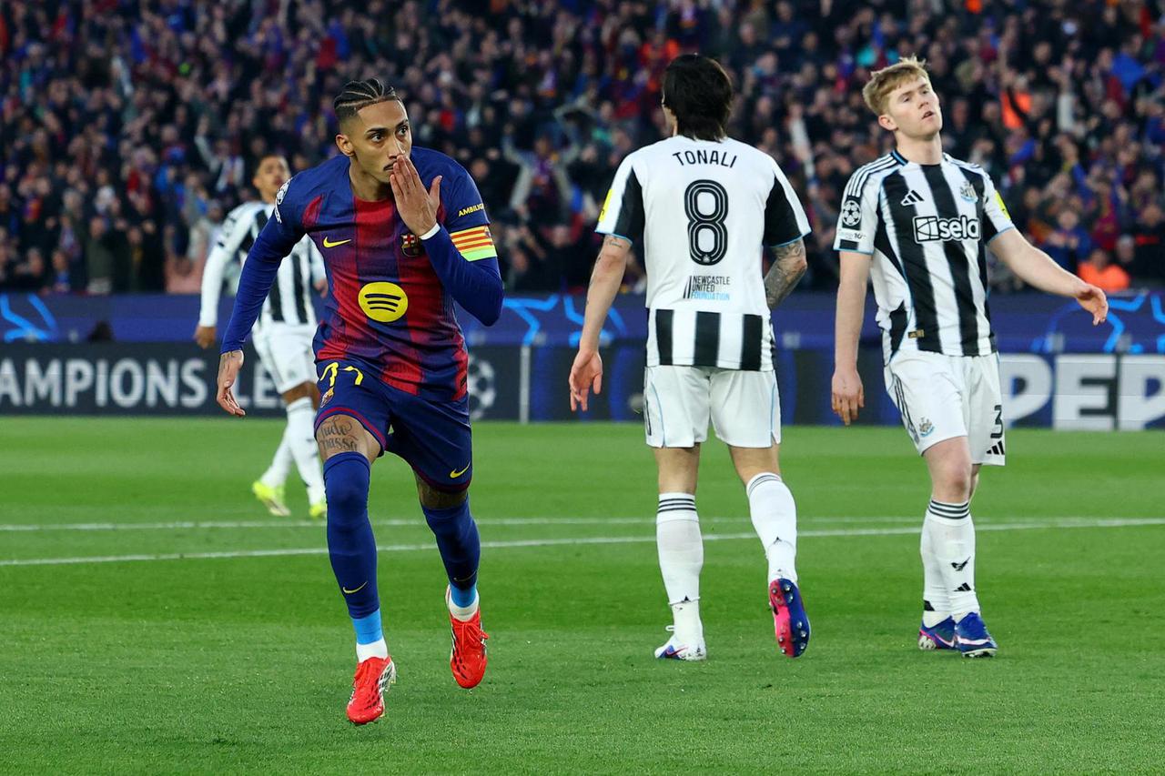 UEFA Champions League - Round of 16 - Second Leg - FC Barcelona v Newcastle United