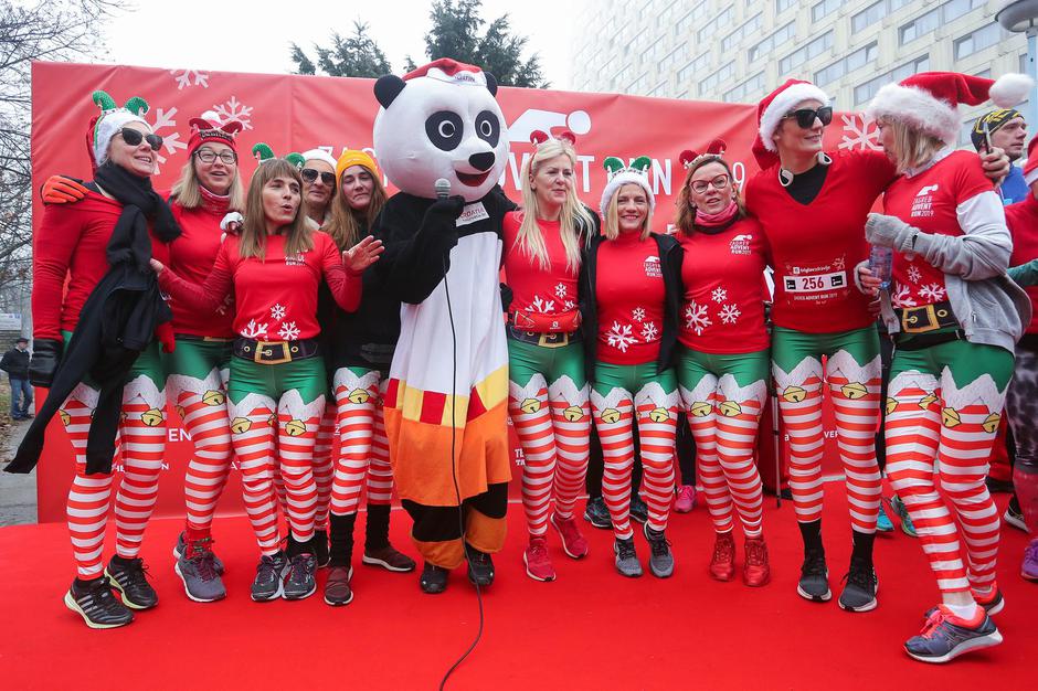 Zagreb: Humanitarna utrka Zagreb Advent Run, utrci se priključili i poznati