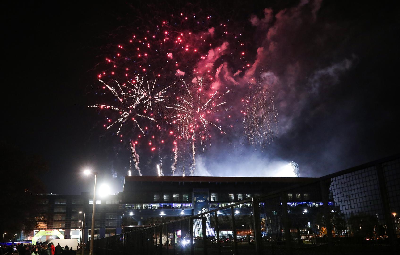 Povodom plasmana na Euro, nakon utakmice mogao se vidjeti i veliki vatromet koji je oduševio sve koji su ga imali prilike vidjeti.
