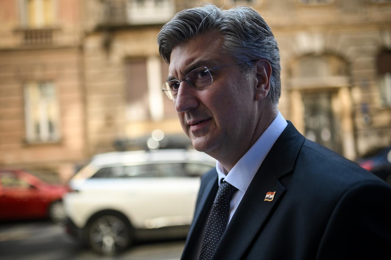 Zagreb: Dolasci na zajedničku sjednicu Predsjedništva i Nacionalnog odbora HDZ-a