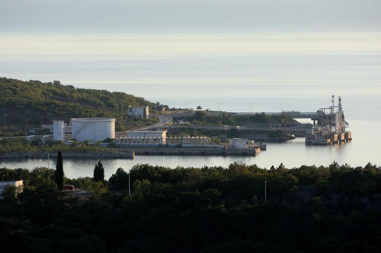 Omišalj: Terminal za iskrcaj nafte JANAF-a