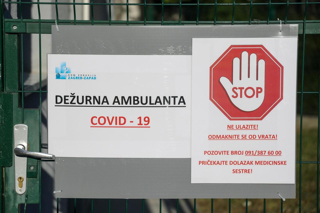 Dežurna ambulanta na Trešnjevci za  osobe koje sumnjaju da su zaražene koronavirusom
